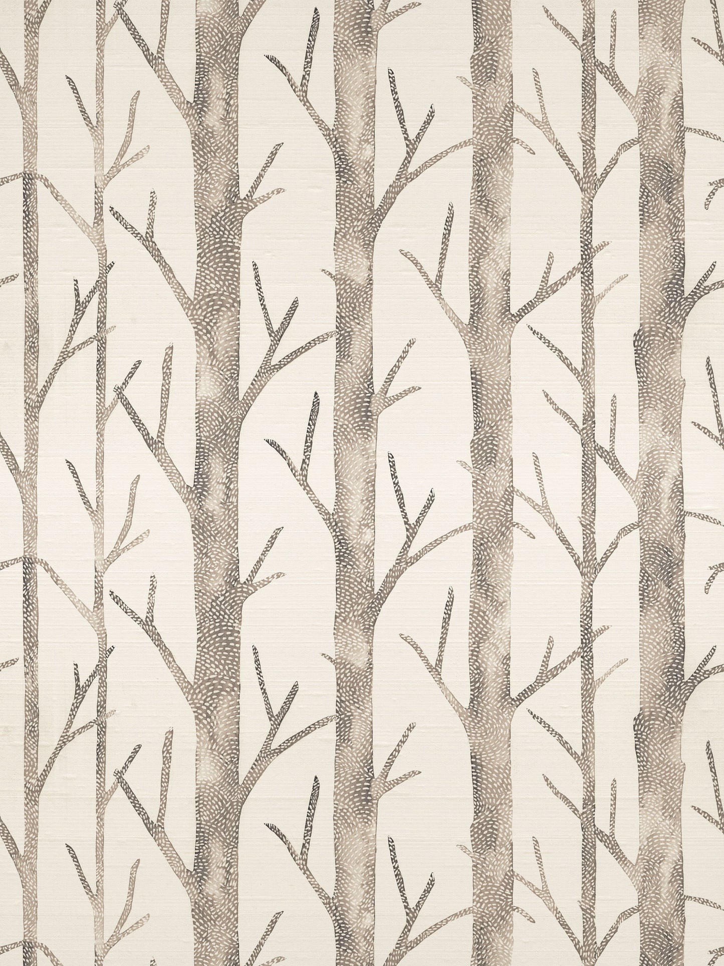 SCALAMANDRE  EVERETT - SILK BOTANICAL , FOLIAGE BARK   - SC 0002WP88444 NEW SKU # SCWP884440002