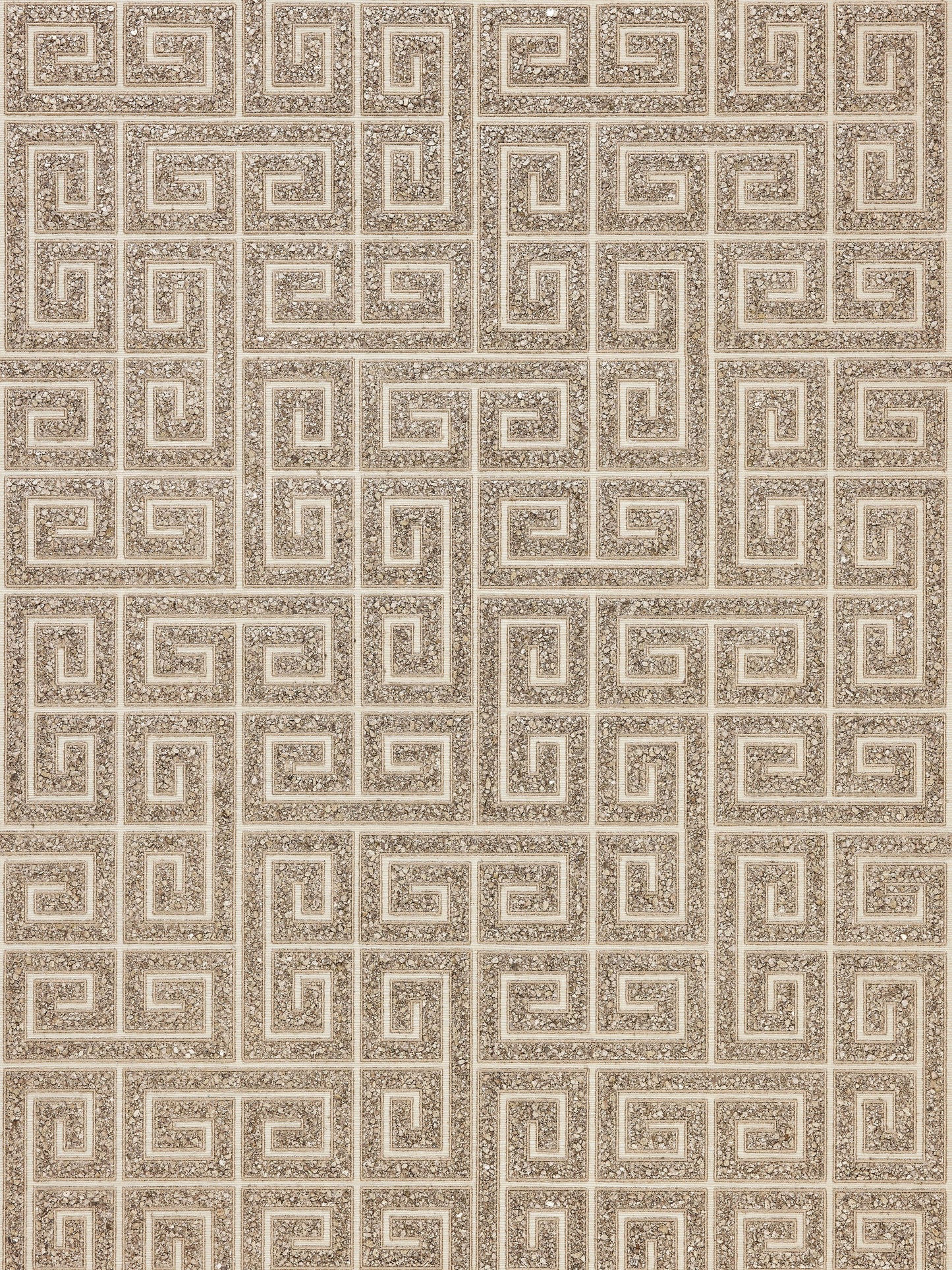 SCALAMANDRE  FRET MOSAIC GRASSCLOTH GEOMETRIC 
GREEK KEY , LABYRINTH TIGER EYE   - SC 0002WP88557 NEW SKU # SCWP885570002