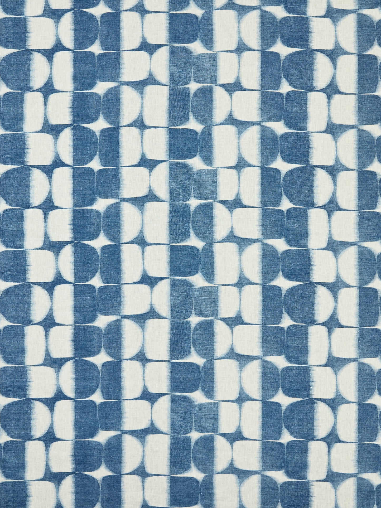 SCALAMANDRE  RIFT LINEN PRINT FABRIC BLUEPRINT   - SC 000316636 NEW SKU # SC166360003