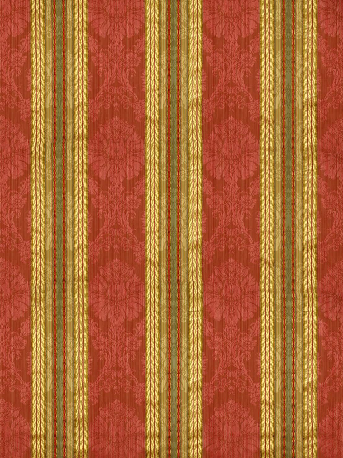 SCALAMANDRE  SANTA MARGARITA FABRIC MULTI ON ROSE   - SC 000326166