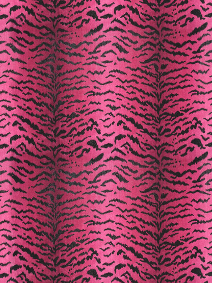 SCALAMANDRE  TIGRE FABRIC REDS & BLACK   - SC 000326167MMA NEW SKU # SC26167MMA0003