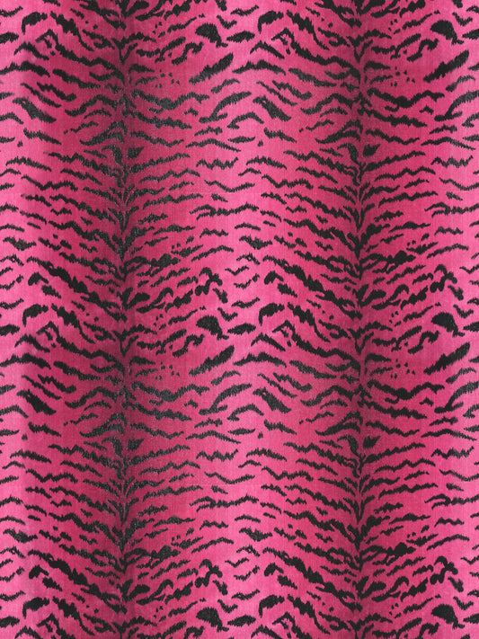 SCALAMANDRE  TIGRE FABRIC REDS & BLACK   - SC 000326167MMA