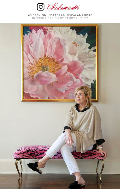 SCALAMANDRE  TIGRE FABRIC REDS & BLACK   - SC 000326167MMA NEW SKU # SC26167MMA0003