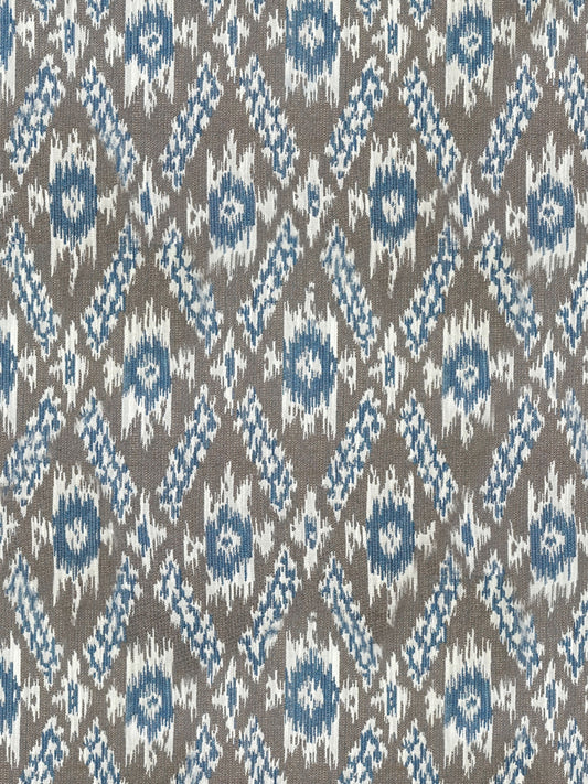 SCALAMANDRE OUTLET  FABRIC ATLAS  FABRIC BLUE AND TAUPE   - SC 000326980