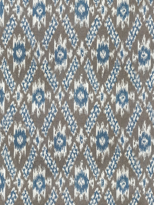SCALAMANDRE OUTLET  FABRIC ATLAS  FABRIC BLUE AND TAUPE   - SC 000326980 NEW SKU # SC269800003