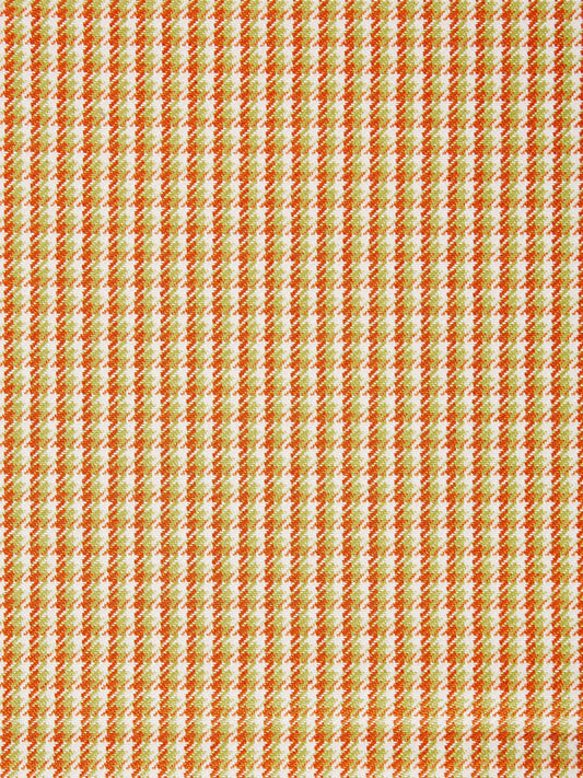 SCALAMANDRE OUTLET  FABRIC TATTERSALL CHECK  FABRIC MANGO   - SC 000327013 NEW SKU # SC270130003