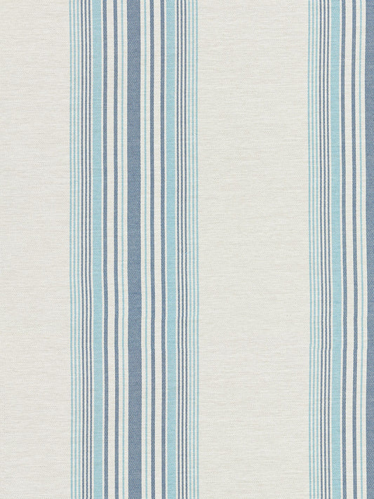 SCALAMANDRE  NAUTICAL STRIPE FABRIC CARIBE   - SC 000327069