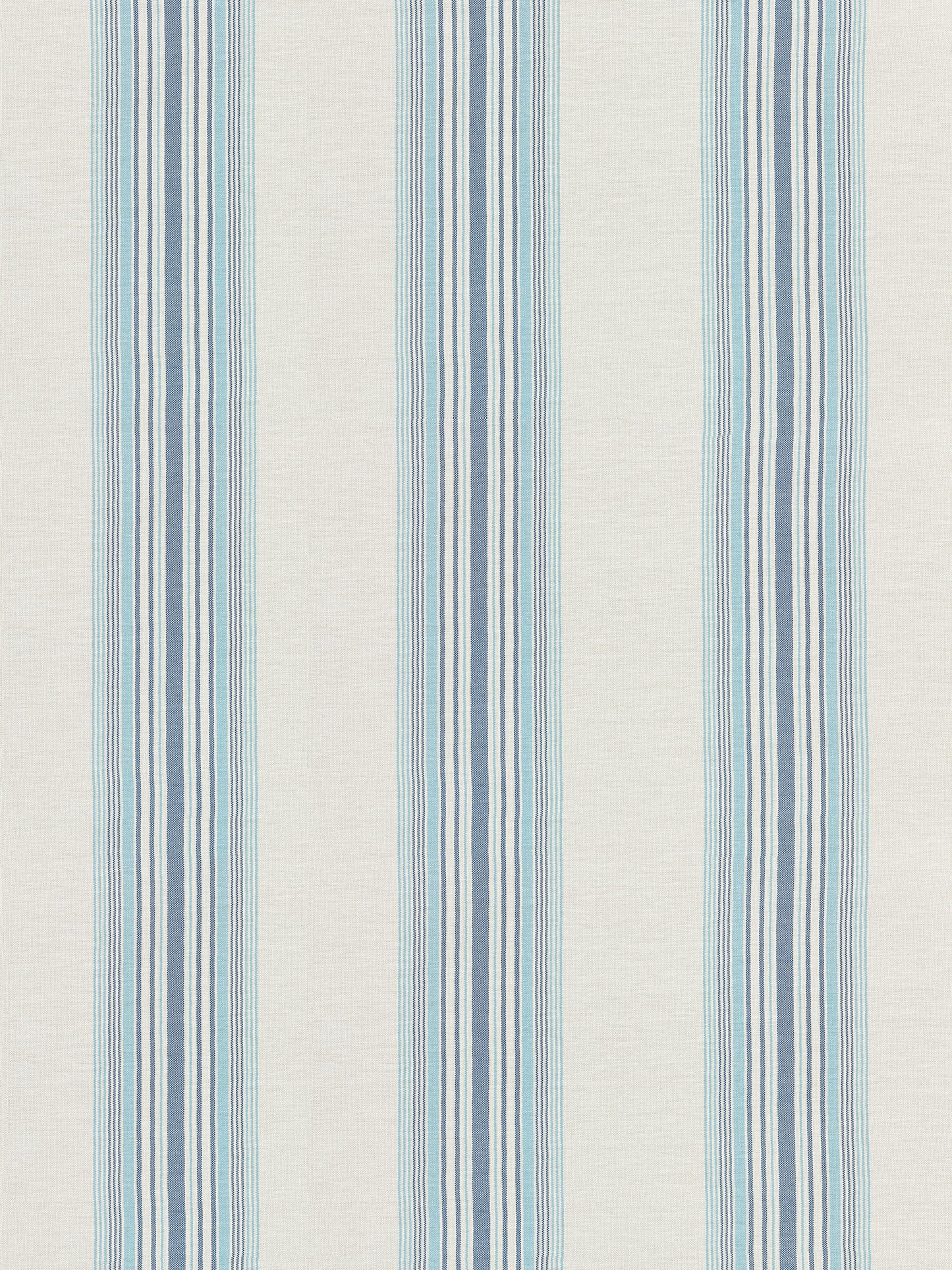 SCALAMANDRE  NAUTICAL STRIPE FABRIC CARIBE   - SC 000327069 NEW SKU # SC270690003