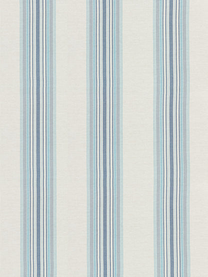 SCALAMANDRE  NAUTICAL STRIPE FABRIC CARIBE   - SC 000327069 NEW SKU # SC270690003