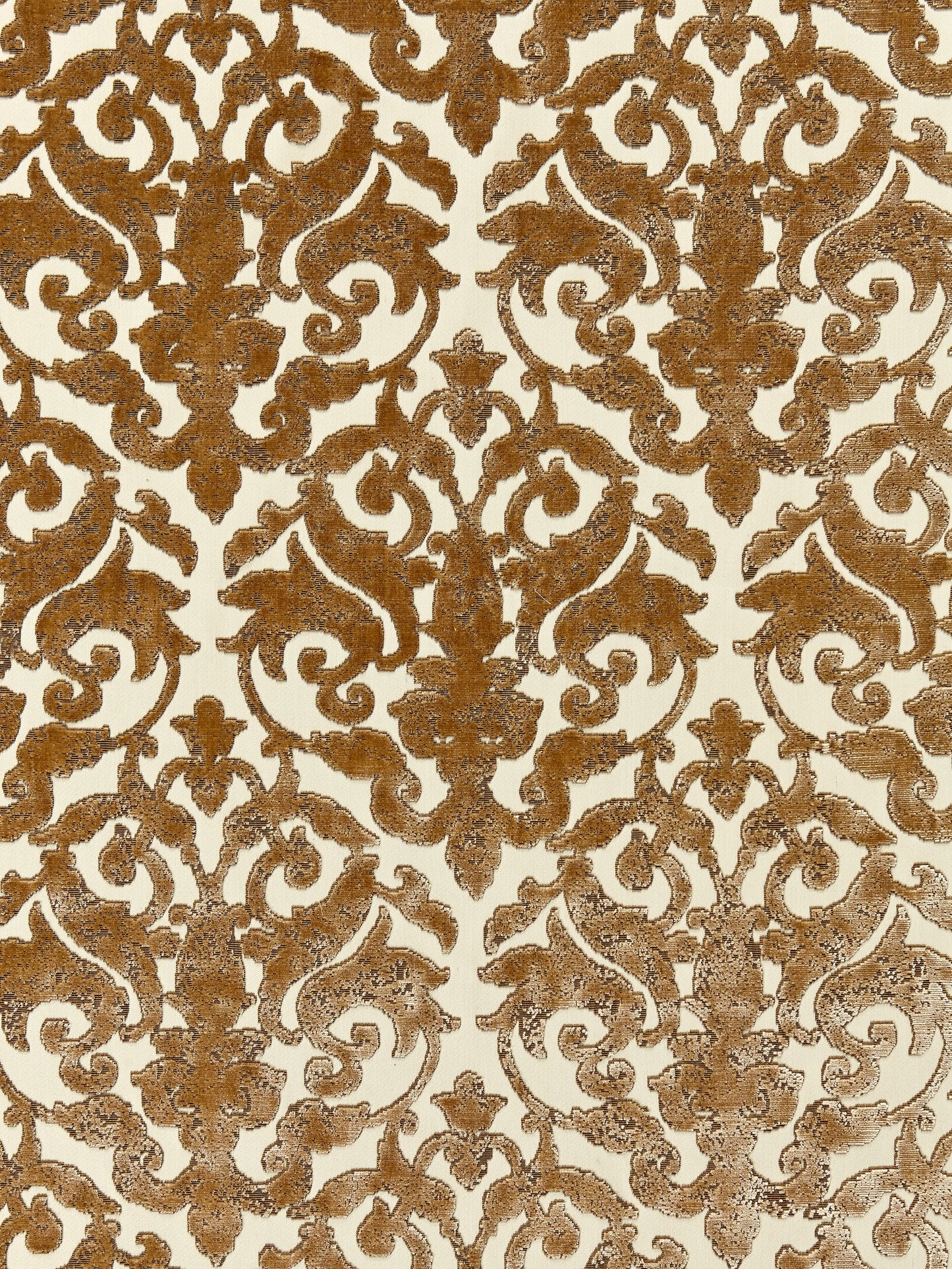 SCALAMANDRE  VENEZIA SILK VELVET FABRIC SABLE   - SC 000327078