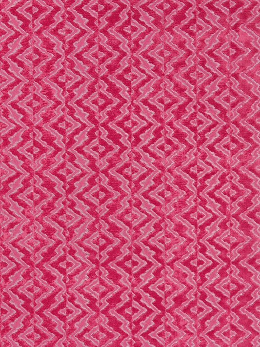 SCALAMANDRE  ECHO VELVET FABRIC RASPBERRY   - SC 000327085