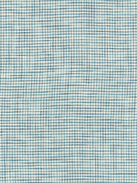 SCALAMANDRE OUTLET  FABRIC BANBURY STRIE CHECK  FABRIC PEACOCK   - SC 000327099