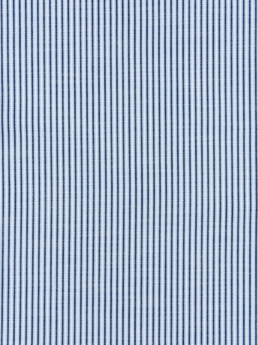 SCALAMANDRE  TISBURY STRIPE FABRIC CORNFLOWER   - SC 000327109