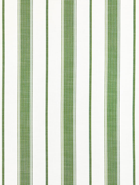 SCALAMANDRE  SCONSET STRIPE FABRIC VERT   - SC 000327110