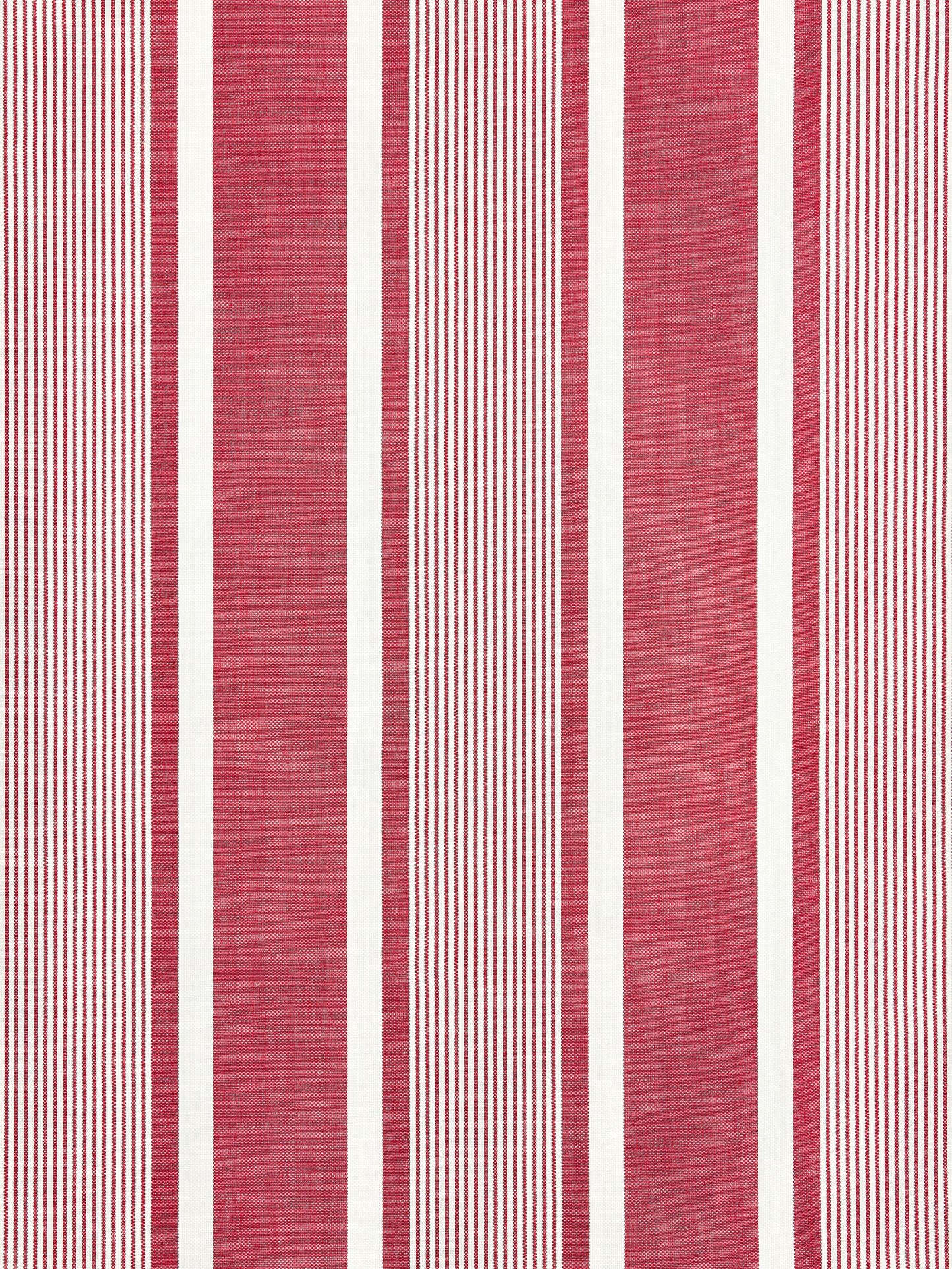 SCALAMANDRE  WELLFLEET STRIPE FABRIC BERRY   - SC 000327111