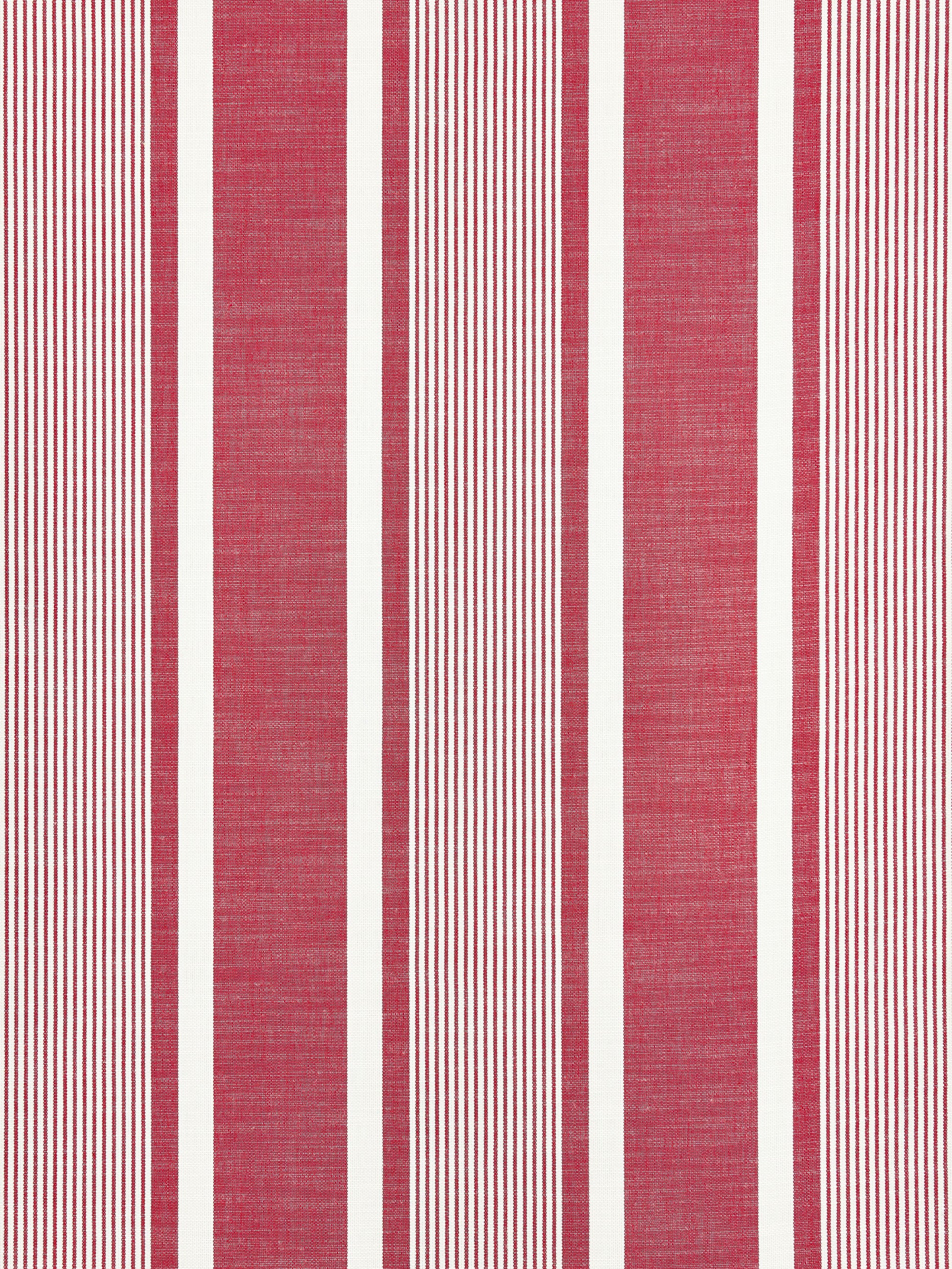 SCALAMANDRE  WELLFLEET STRIPE FABRIC BERRY   - SC 000327111