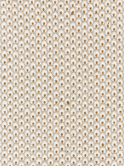 SCALAMANDRE  FLEUR EMBROIDERY FABRIC FLAX   - SC 000327123 NEW SKU # SC271230003