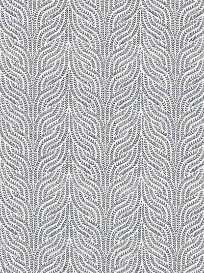 SCALAMANDRE  WILLOW VINE EMBROIDERY FABRIC NAVY   - SC 000327125 NEW SKU # SC271250003