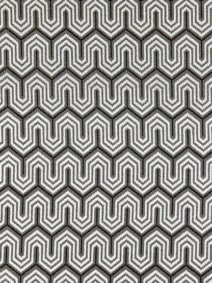 SCALAMANDRE  UNDULATION FABRIC GRAPHITE   - SC 000327129 NEW SKU # SC271290003