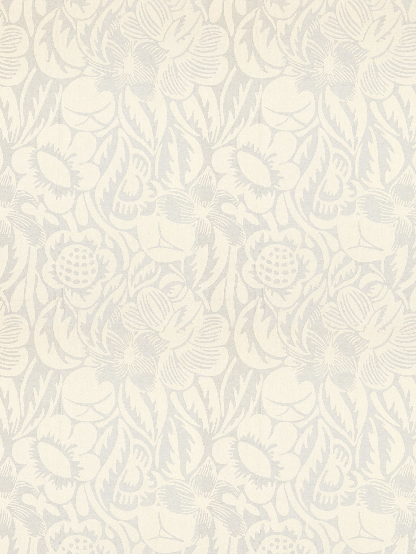 SCALAMANDRE  DECO FLOWER FABRIC MINERAL   - SC 000327131 NEW SKU # SC271310003