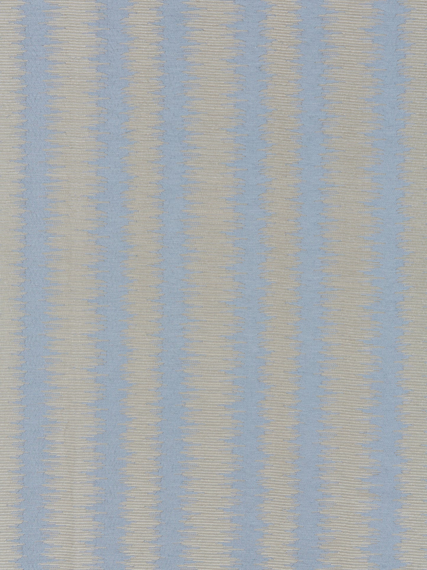 SCALAMANDRE  KONYA IKAT STRIPE FABRIC BLUESTONE   - SC 000327138