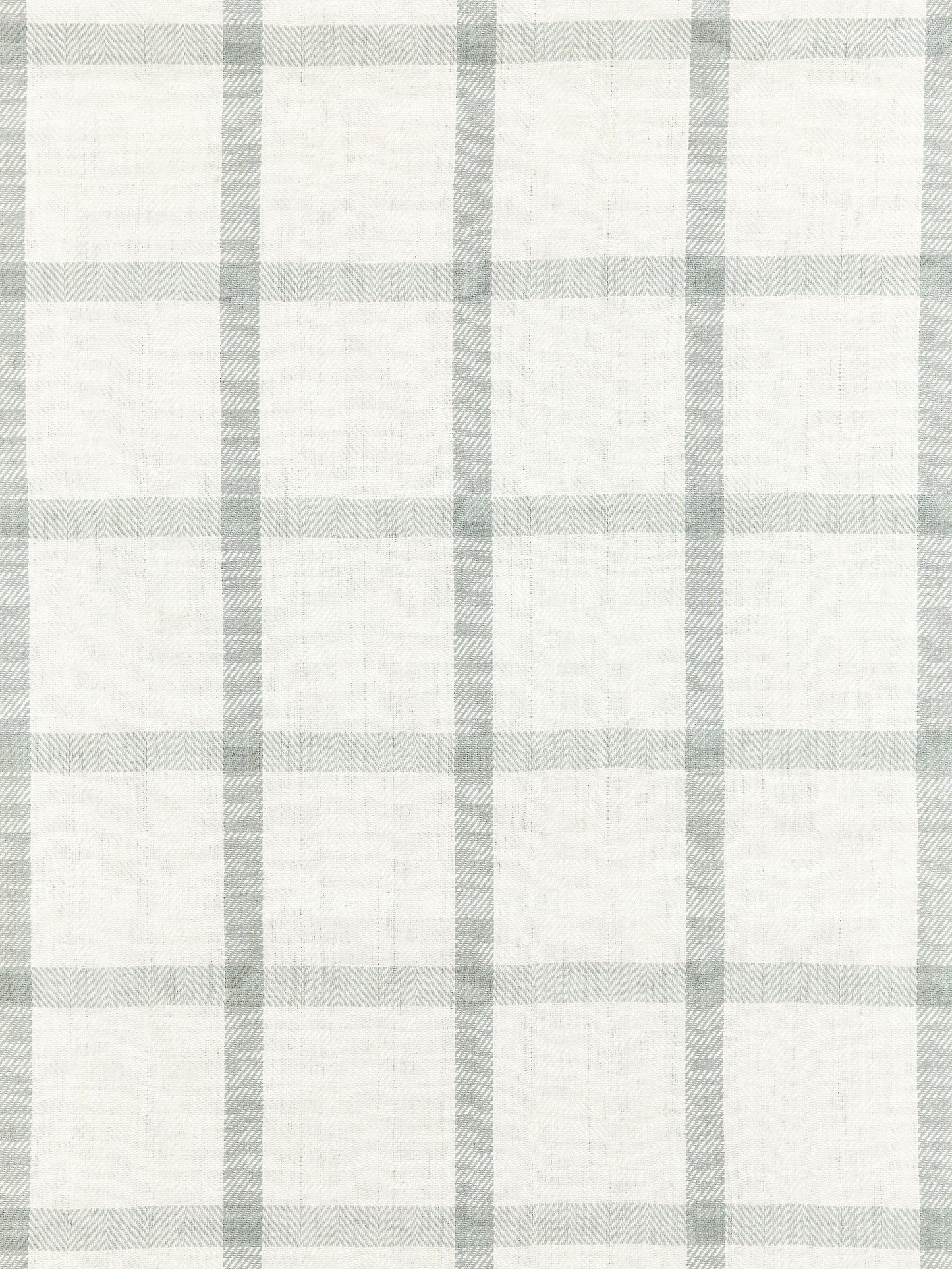 SCALAMANDRE  WILTON LINEN CHECK FABRIC MINERAL   - SC 000327152