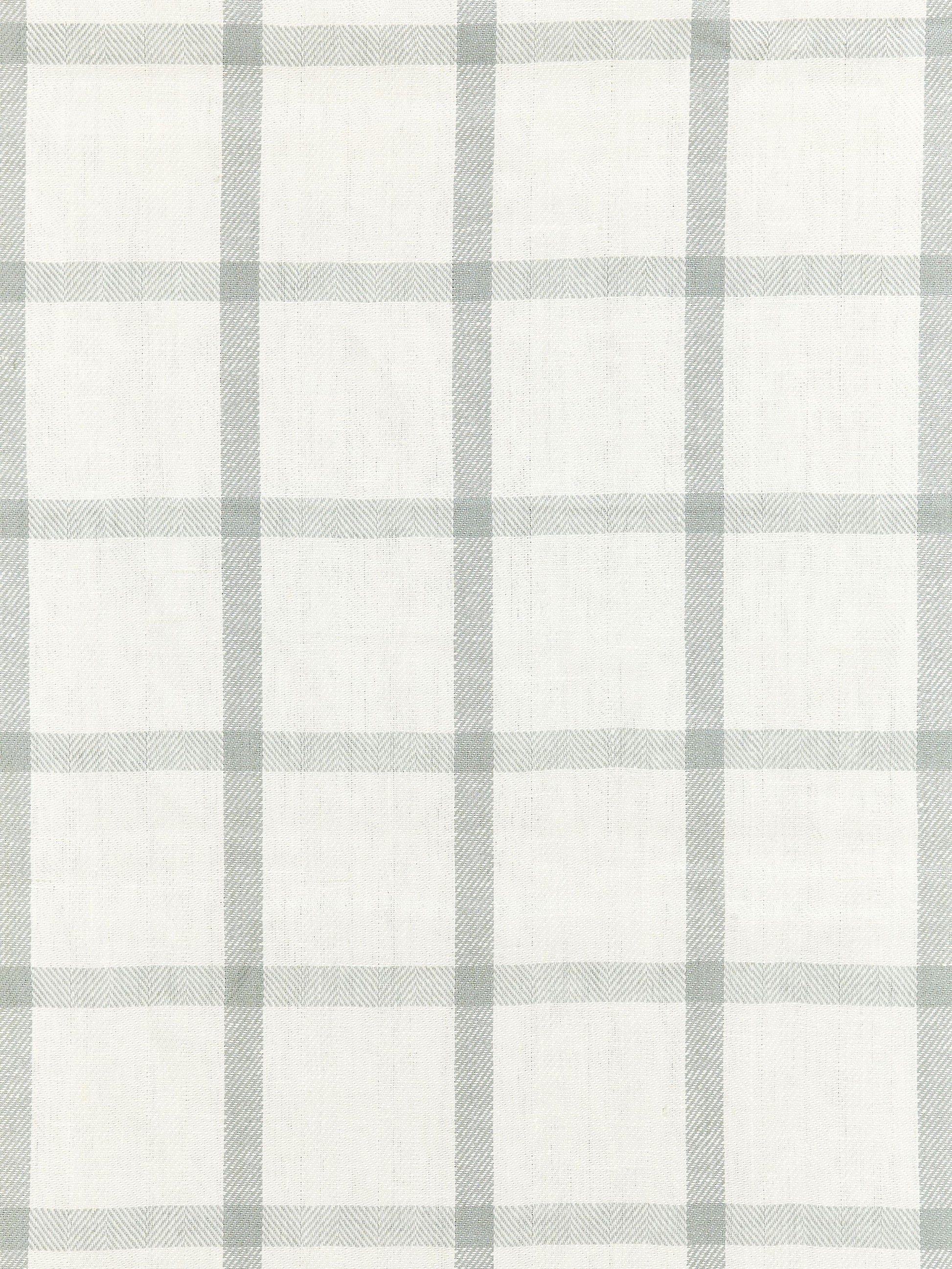 SCALAMANDRE  WILTON LINEN CHECK FABRIC MINERAL   - SC 000327152