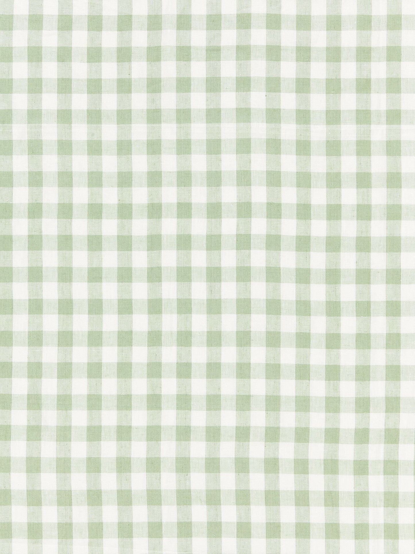 SCALAMANDRE  SWEDISH LINEN CHECK FABRIC WILLOW   - SC 000327166