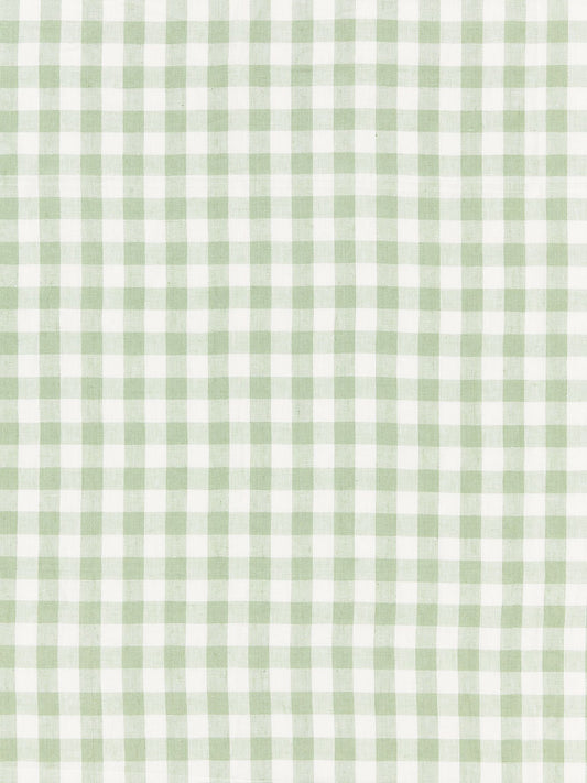 SCALAMANDRE  SWEDISH LINEN CHECK FABRIC WILLOW   - SC 000327166