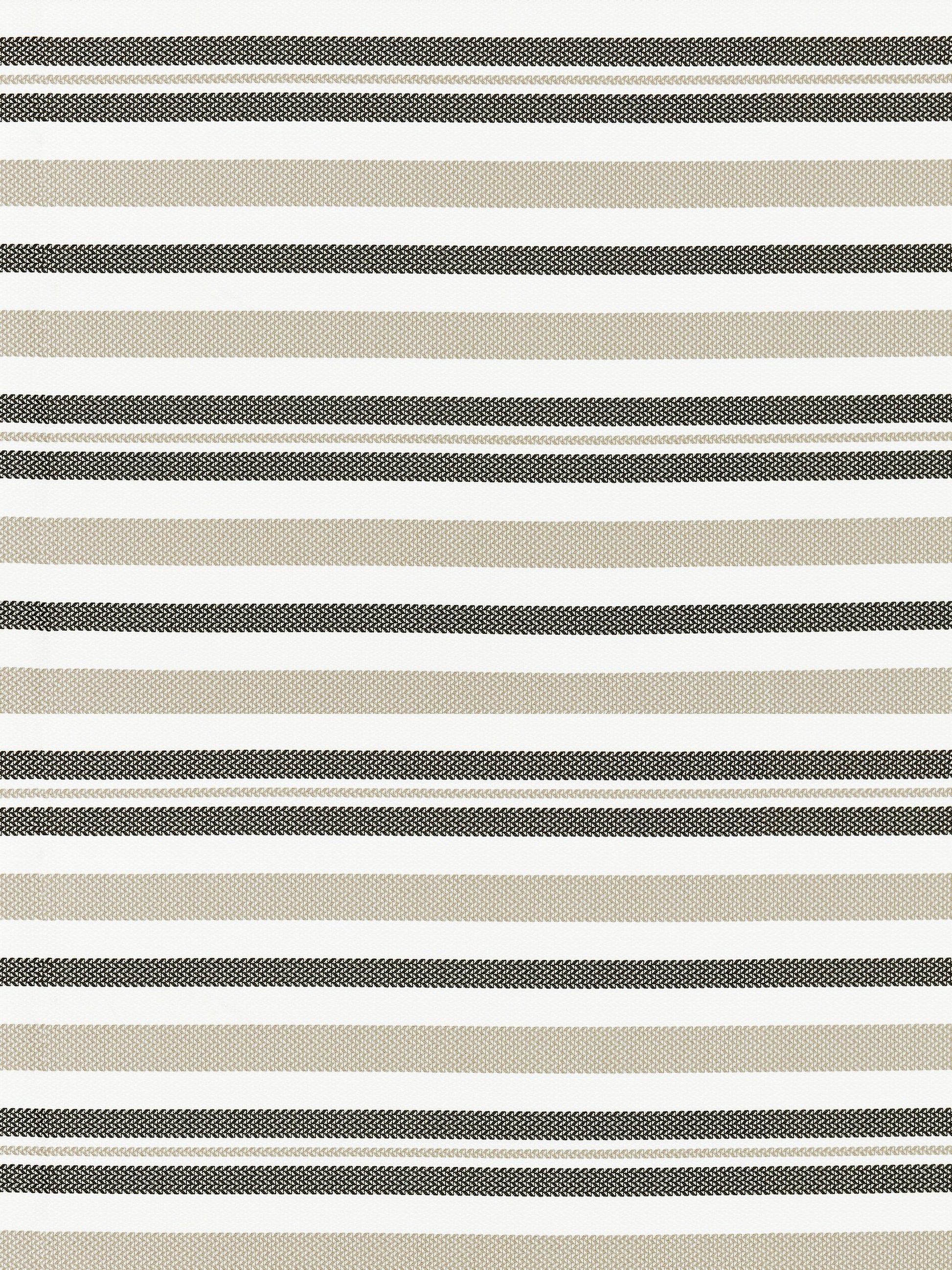 SCALAMANDRE  SANTORINI STRIPE FABRIC SMOKE   - SC 000327188