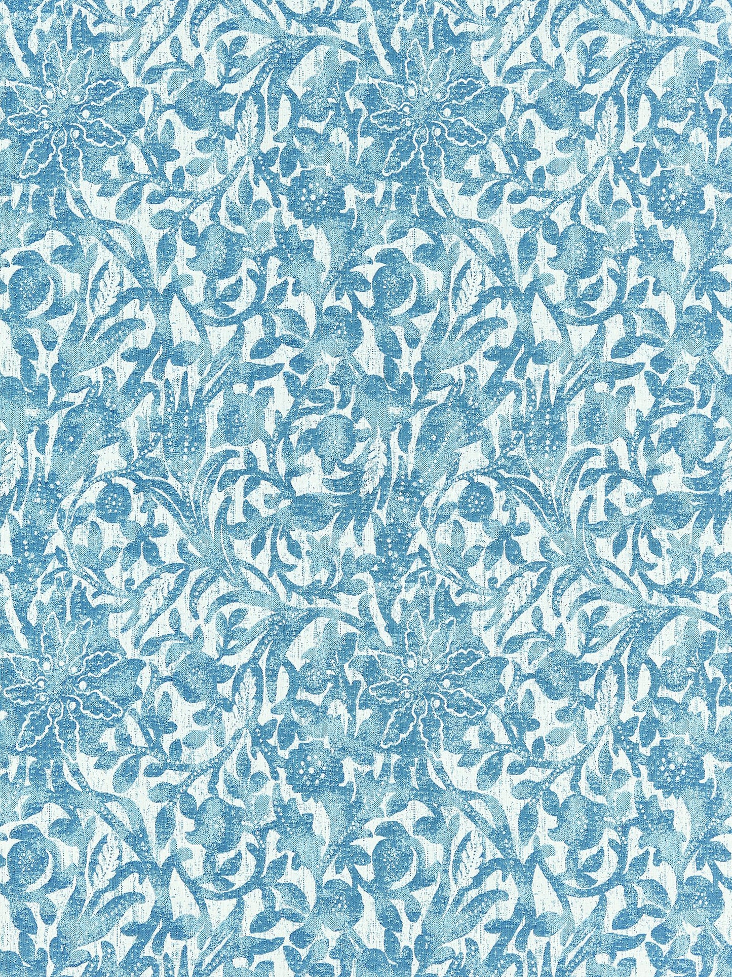 SCALAMANDRE  BALI FLORAL FABRIC CARIBE   - SC 000327195