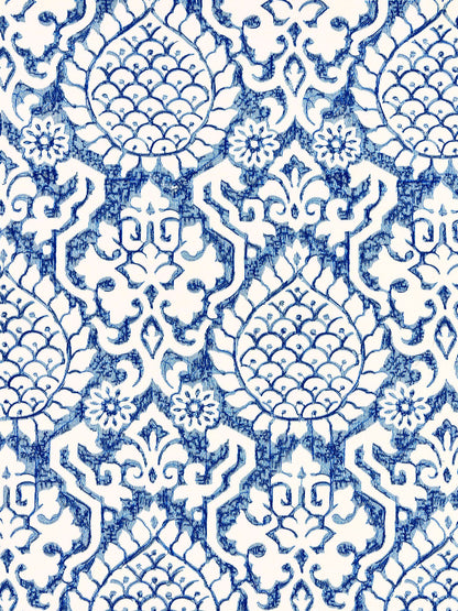 SCALAMANDRE  SURAT EMBROIDERY FABRIC PORCELAIN   - SC 000327217 NEW SKU # SC272170003