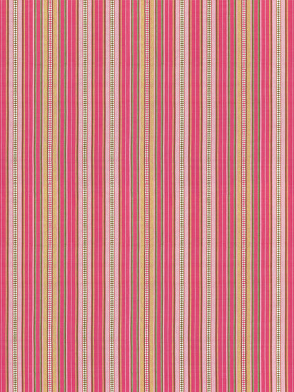 SCALAMANDRE  NILE STRIPE FABRIC ROSE GARDEN   - SC 000327253 NEW SKU # SC272530003