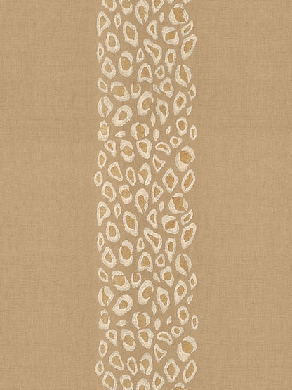 SCALAMANDRE  CATWALK EMBROIDERY FABRIC DESERT   - SC 000327255 NEW SKU # SC272550003