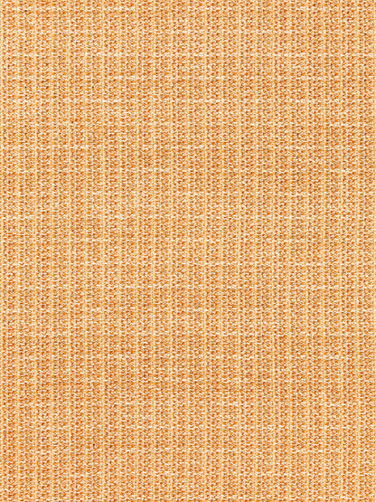 Orange woven fabric texture with white flecks and a tight grid pattern; upholstery or home decor material.