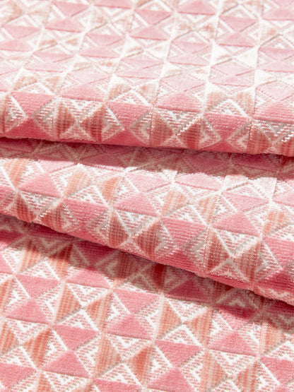 SCALAMANDRE  PARLOR VELVET FABRIC SORBET   - SC 000327324 NEW SKU # SC273240003