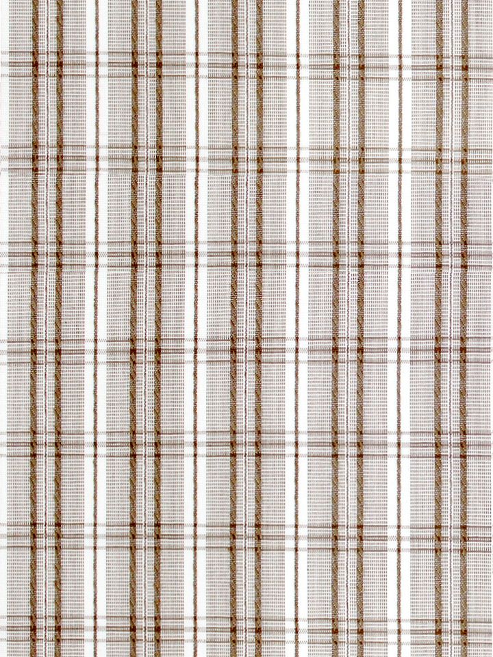 SCALAMANDRE OUTLET  FABRIC CHECK PLEASE  FABRIC MOCHA   - SC 000336364