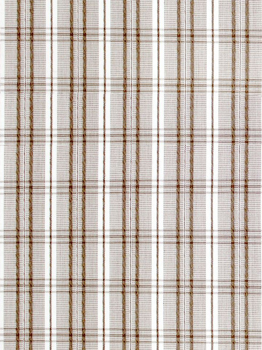 SCALAMANDRE OUTLET  FABRIC CHECK PLEASE  FABRIC MOCHA   - SC 000336364