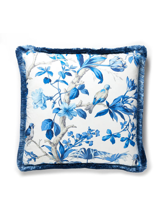 SCALAMANDRE PILLOWS   BIRD / ANIMAL 
BOTANICAL / FOLIAGE 
FLORAL SQUARE    - SC 0003BELIPILL