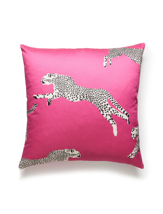 SCALAMANDRE PILLOWS   BIRD / ANIMAL SQUARE    - SC 0003CHEETPILL