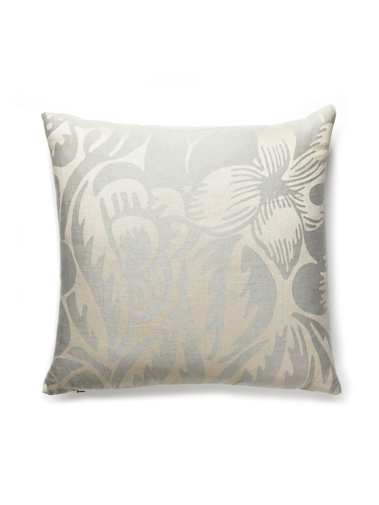 SCALAMANDRE PILLOWS   BOTANICAL / FOLIAGE 
FLORAL SQUARE    - SC 0003DECOPILL NEW SKU # SCDECOPILL0003