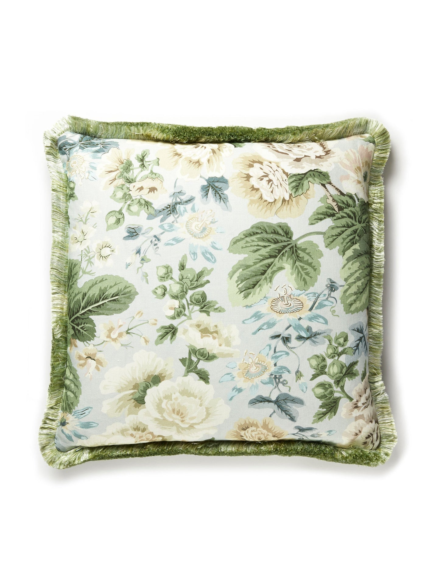 SCALAMANDRE PILLOWS   FLORAL SQUARE    - SC 0003HIGHPILL NEW SKU # SCHIGHPILL0003
