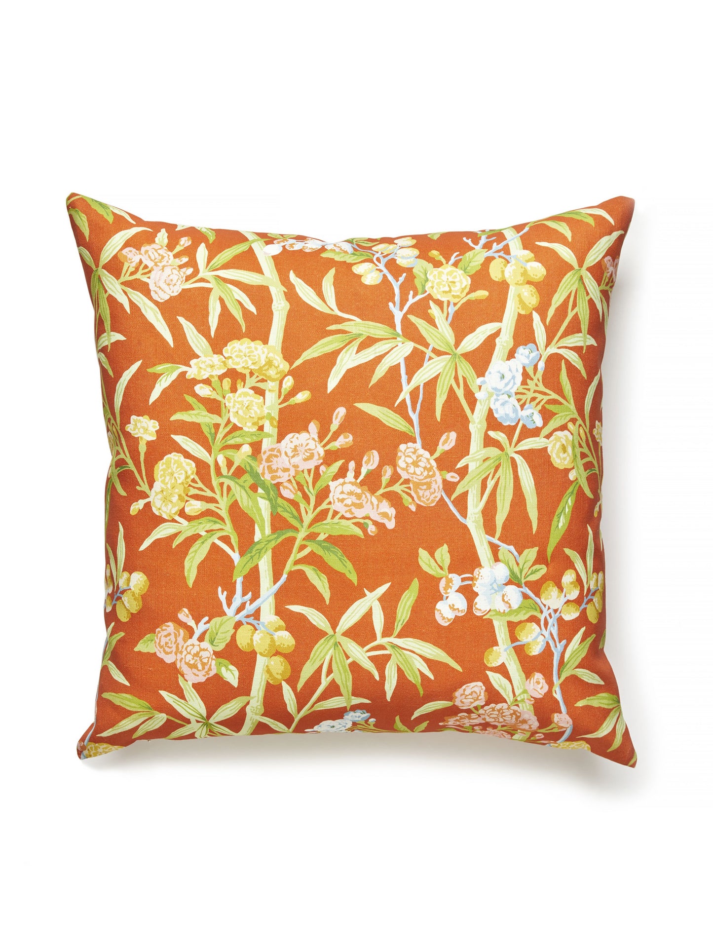 SCALAMANDRE PILLOWS   BOTANICAL / FOLIAGE 
FLORAL SQUARE    - SC 0003LANAIPILL