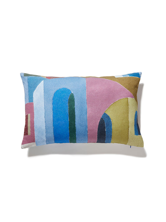 SCALAMANDRE PILLOWS   ABSTRACT 
GRAPHIC 
SCENIC LUMBAR    - SC 0003LRIADPILL