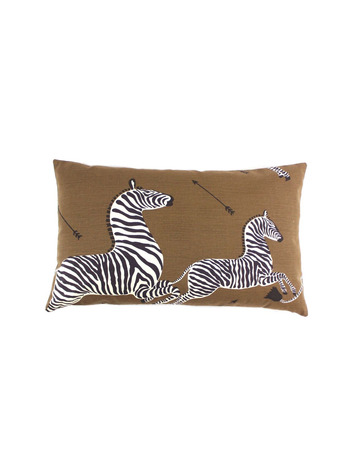 SCALAMANDRE PILLOWS   BIRD / ANIMAL LUMBAR    - SC 0003LZEBRAPIL