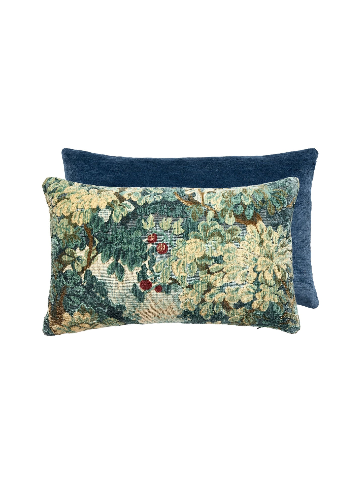 SCALAMANDRE PILLOWS   BOTANICAL / FOLIAGE LUMBAR    - SC 0003MBDK26420 NEW SKU # SCMBDK264200003