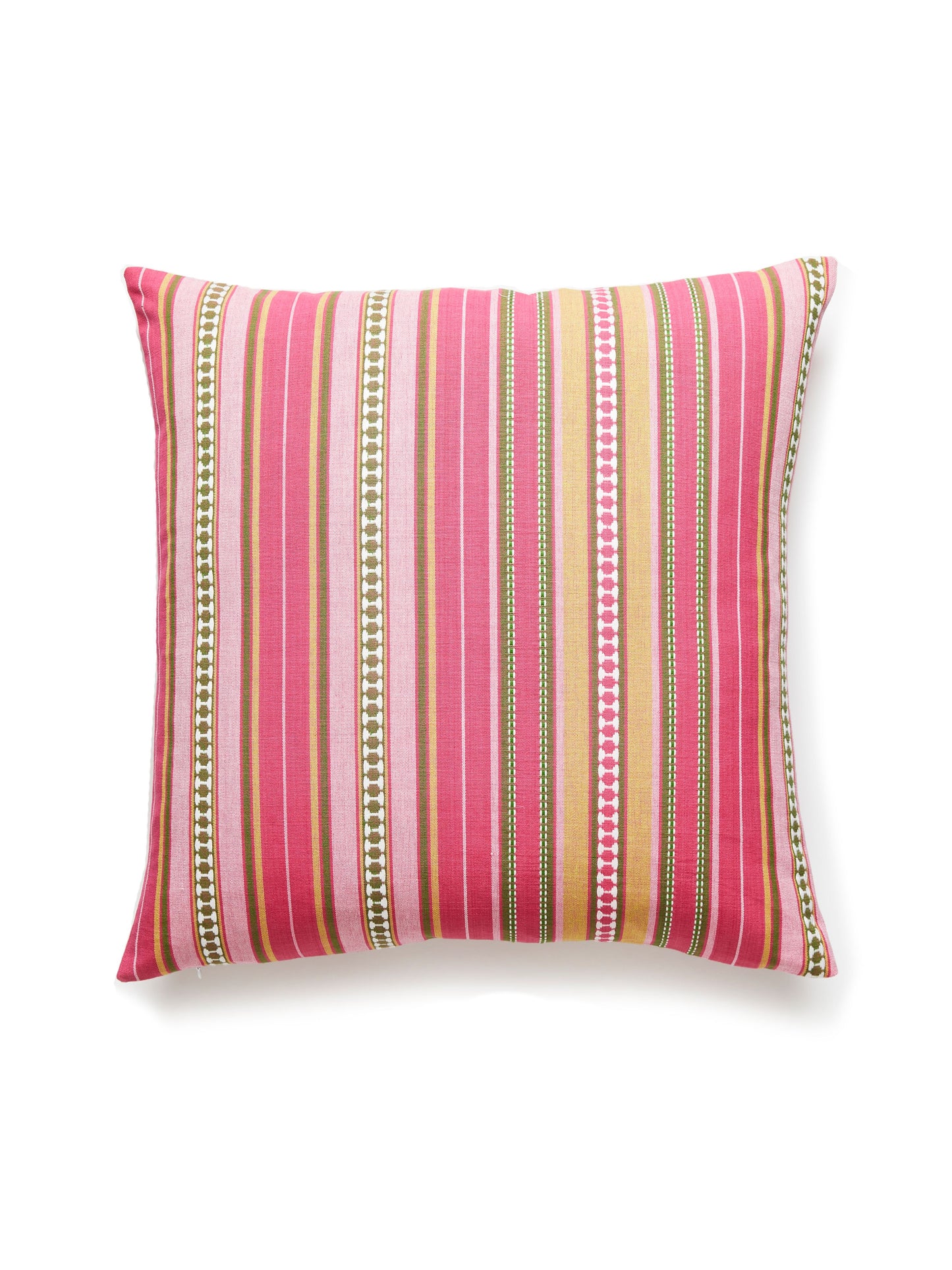 SCALAMANDRE PILLOWS   STRIPE SQUARE    - SC 0003NILEPILL