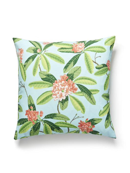 SCALAMANDRE PILLOWS   BOTANICAL / FOLIAGE 
FLORAL SQUARE    - SC 0003RHODMPILL