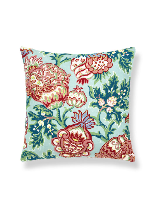 SCALAMANDRE PILLOWS   BOTANICAL / FOLIAGE 
FLORAL 
JACOBEAN / TREE OF LIFE SQUARE    - SC 0003SDDK16593