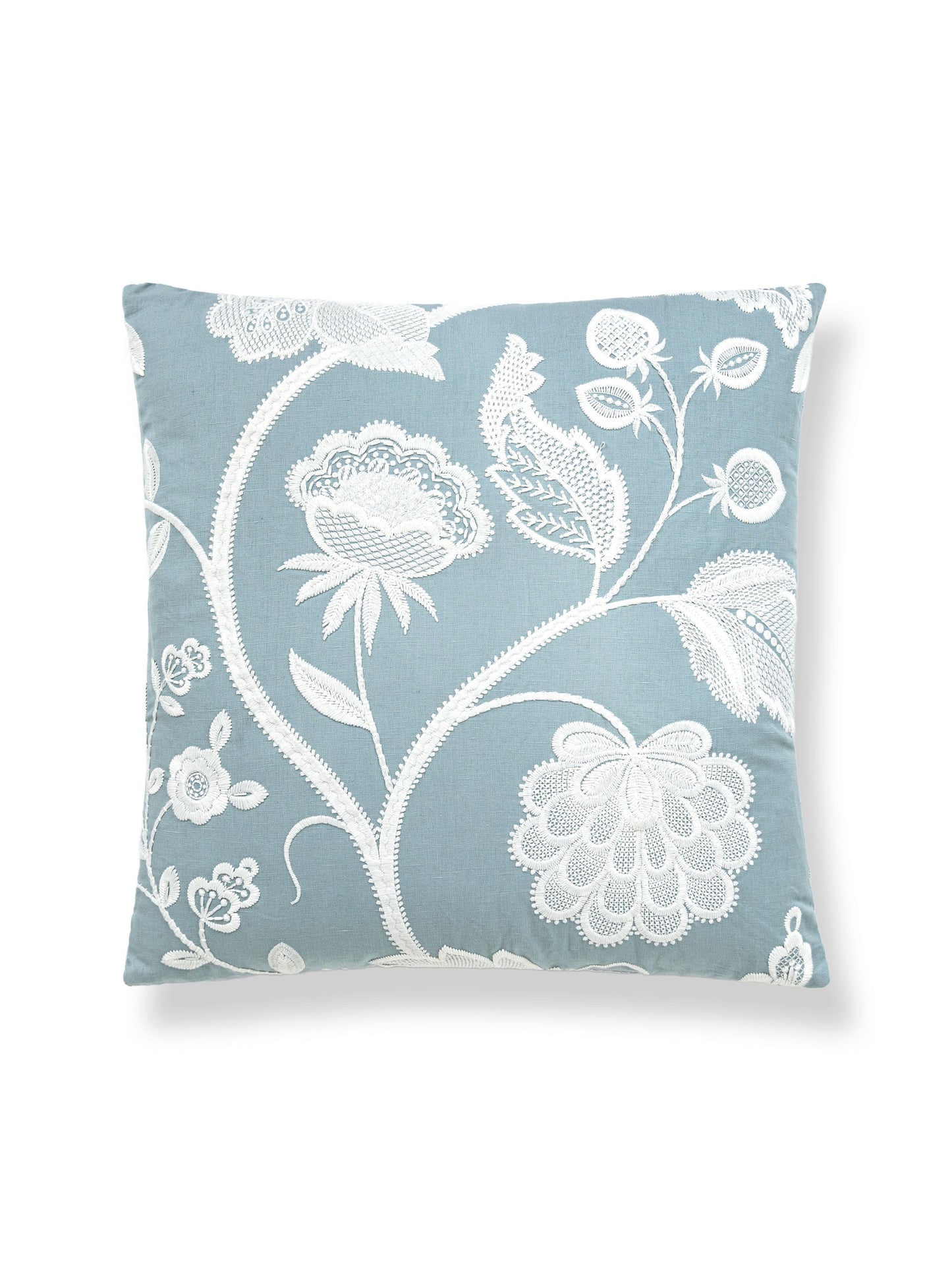 SCALAMANDRE PILLOWS   BOTANICAL / FOLIAGE 
FLORAL SQUARE    - SC 0003SDDK27151